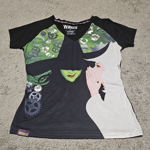 Wear Wicked Womens V Neck Top Size 2X